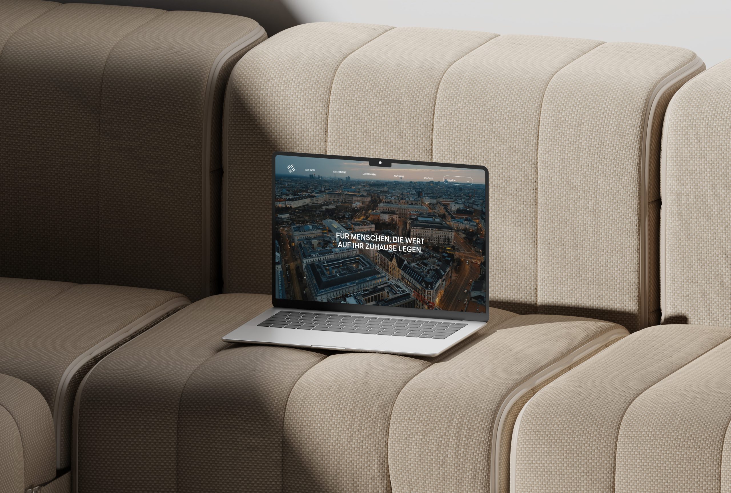 Website-Mockup für die Marke Freyenthal – Gestaltung durch CUSTOMIZE